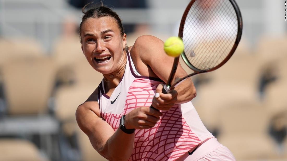 Aryna Sabalenka skips French Open press conference, citing safety concerns