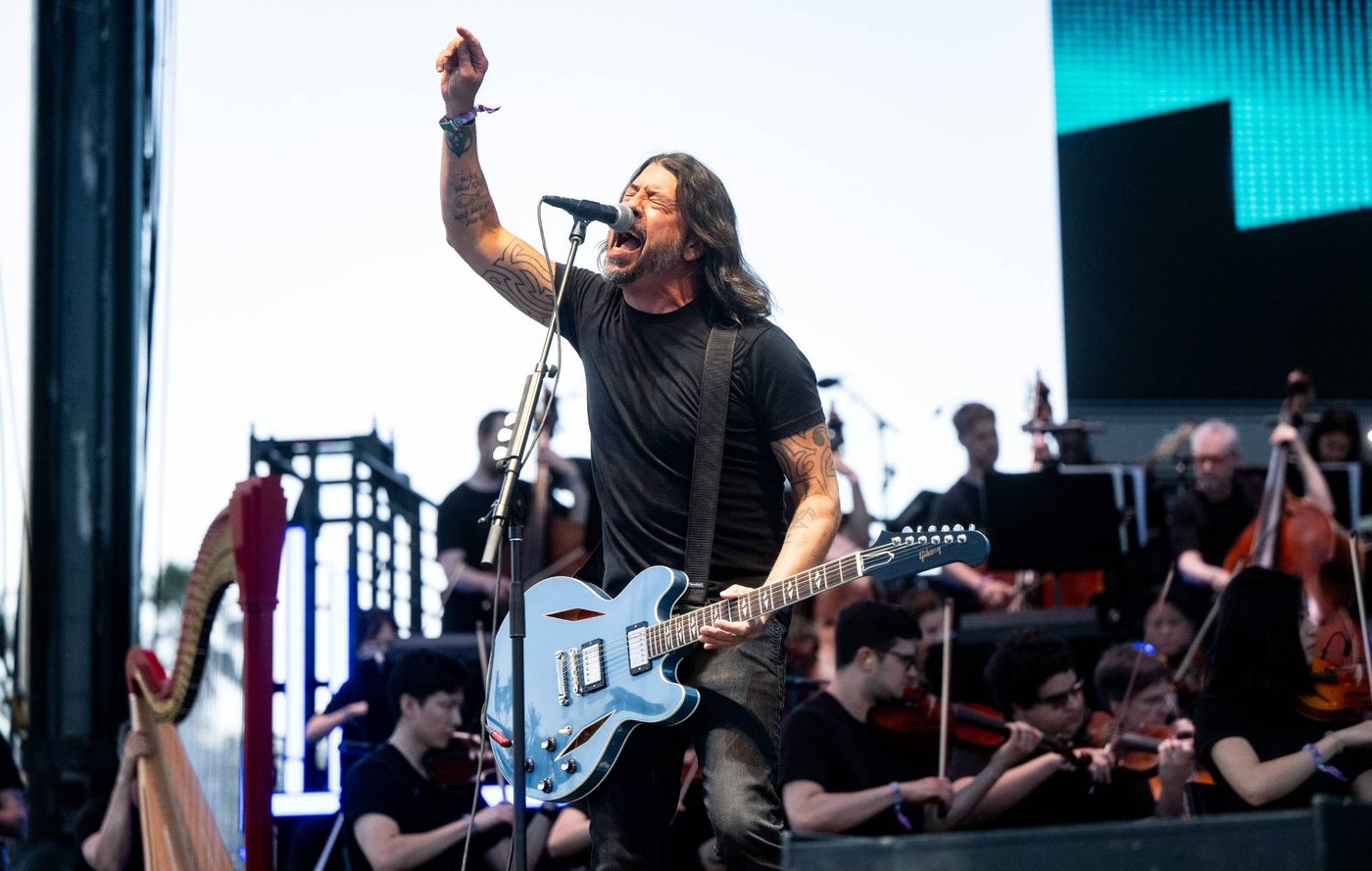 Foo Fighters join LA Philharmonic for rarities-heavy Hollywood Bowl set