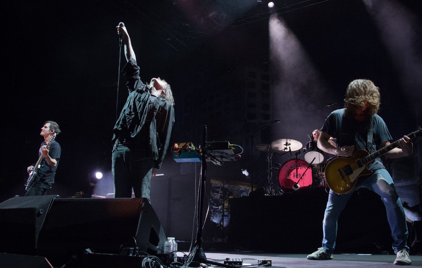 My Chemical Romance Opens Hollywood Bowl Residency With Cheerleader Stunt