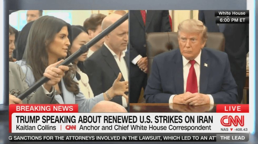 Trump Ends Press Conference After CNN Reporter Questions Iran Bombing Campaign