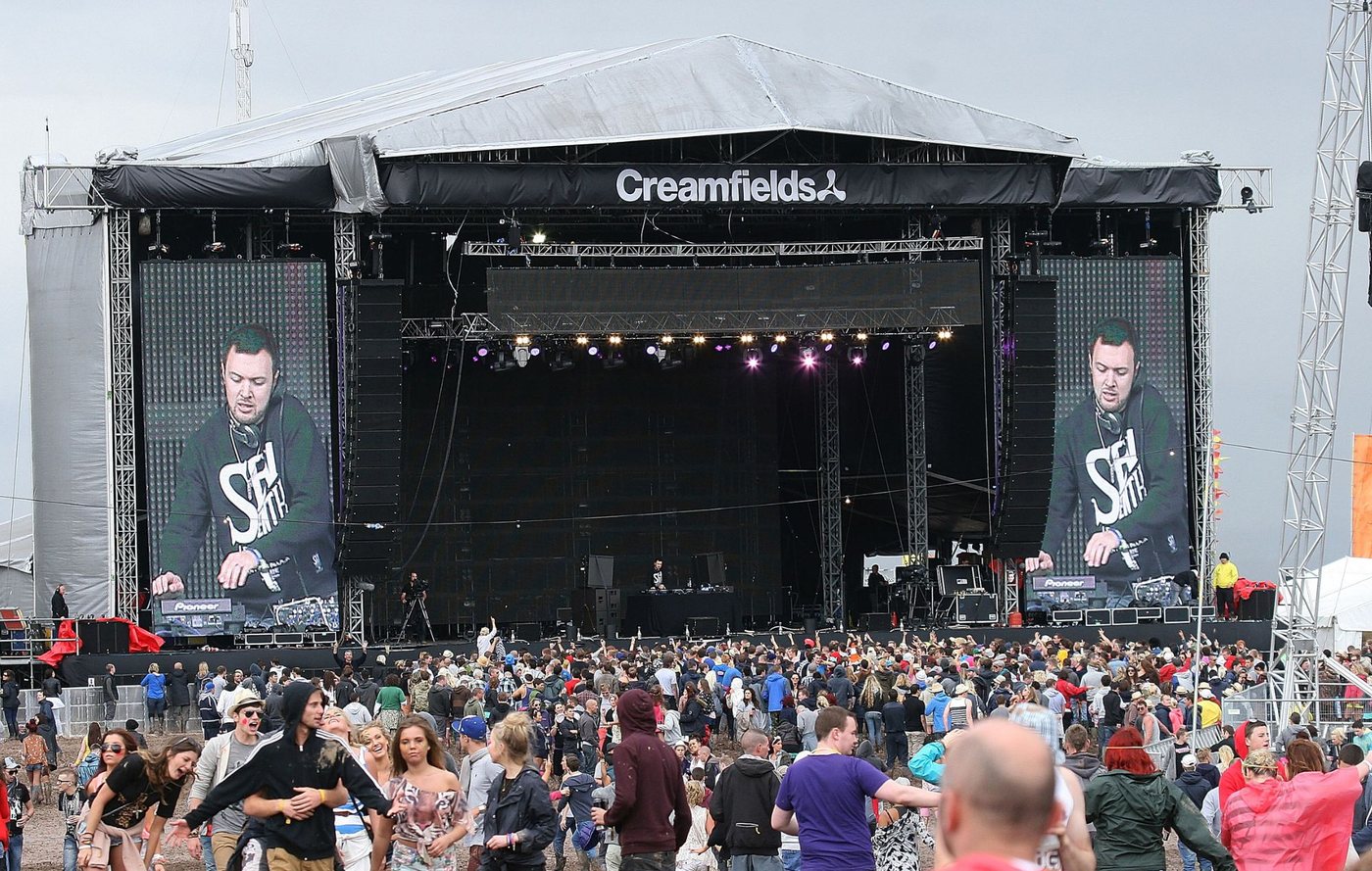 Police unearth buried drug stash at Creamfields festival site