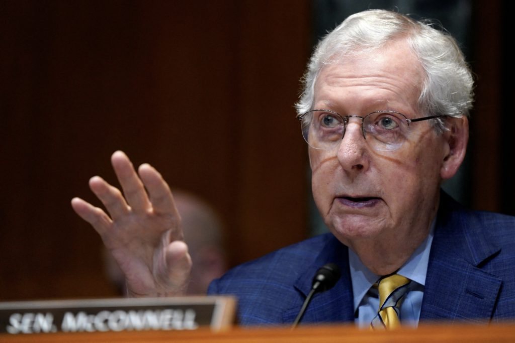 McConnell Says Fall Led to Hospitalization, Breaking Weeks of Silence on Health