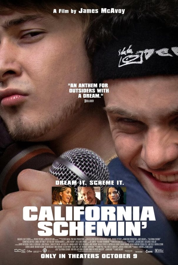 New Poster Released for James McAvoy's Directorial Debut 'California Schemin'