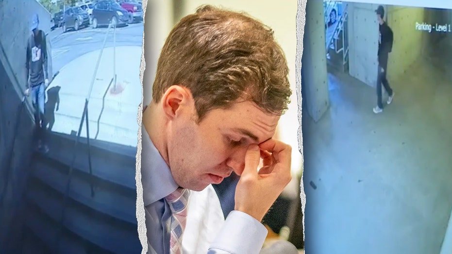 Surveillance video tracks accused Charlie Kirk assassin across Utah campus before fatal shot