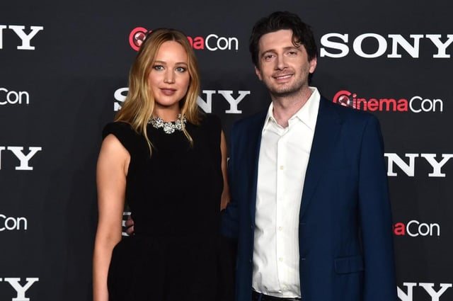 Jennifer Lawrence Reunites With 'No Hard Feelings' Director Gene Stupnitsky on Rom-Com 'One Month Mark'