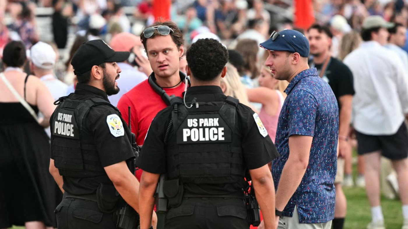 Severe Weather Forces Evacuations at Salute to America 250 Event in Washington
