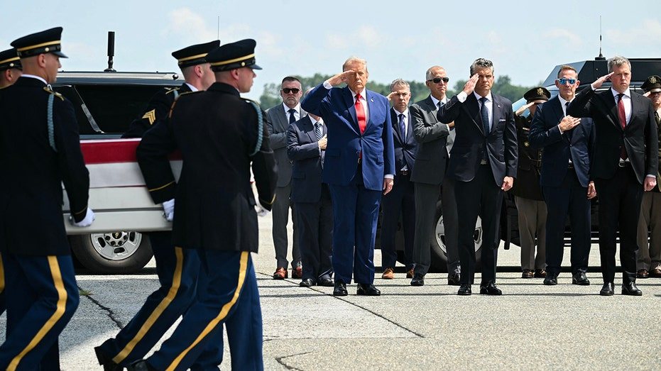 Trump Honors Four Fallen Service Members at Dover Air Force Base Ceremony