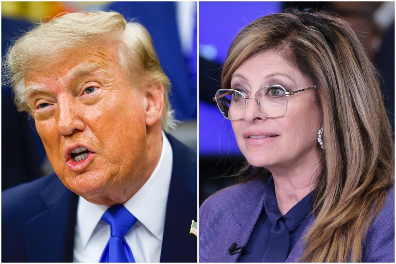 Trump Says Maria Bartiromo's Fox News Exit Will Disappoint Her 'Many' Fans