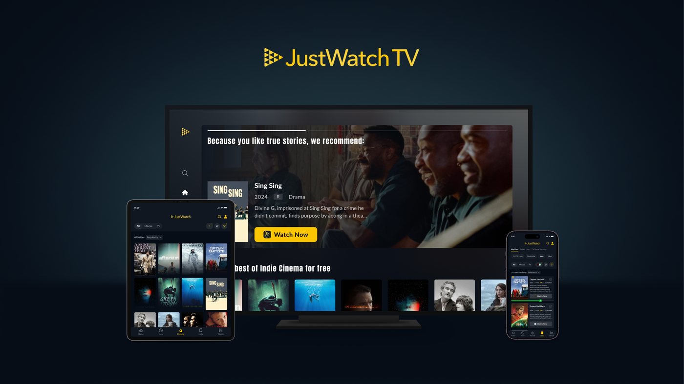 JustWatch Launches Free Ad-Supported Streaming Service With 30 Content Partners