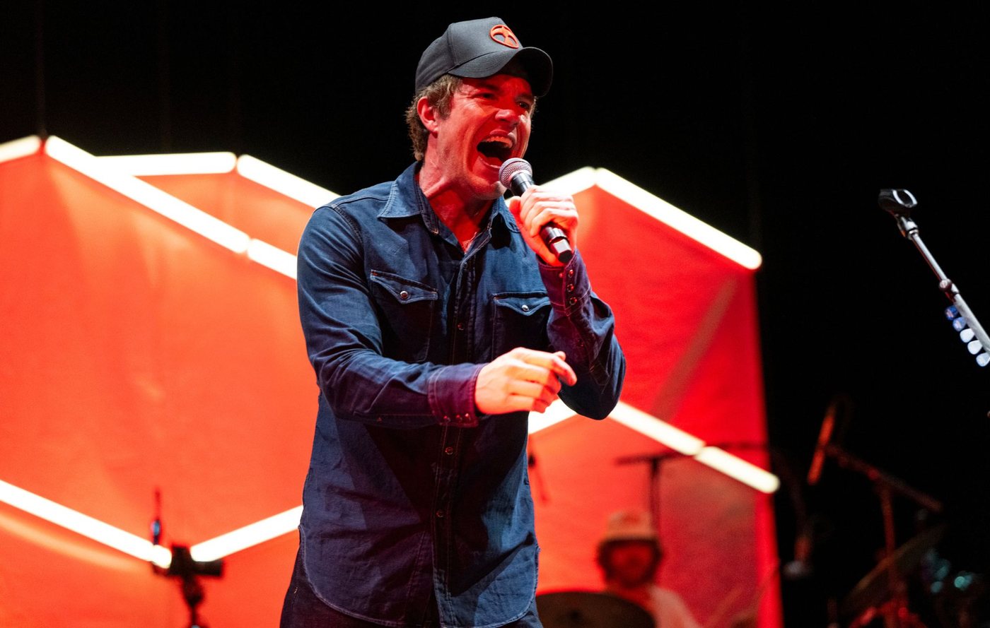 Brandon Flowers Debuts Unreleased Solo Song 'Diamonds On Black Velvet' in Manchester