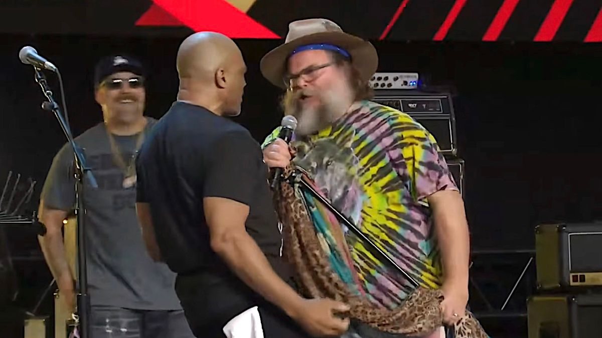 Jack Black, DMC, Tom Morello Lead All-Star «Walk This Way» at Power to the People Fest