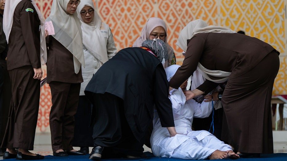Couple publicly caned in Indonesia after TikTok kiss sparks outrage