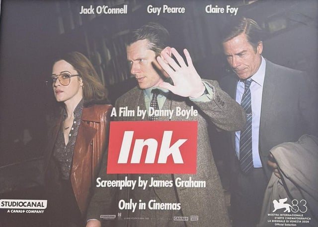 Danny Boyle’s «Ink» Reveals First Poster With Jack O’Connell, Guy Pearce, and Claire Foy
